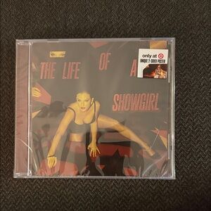Taylor Swift 'The Life of a Showgirl' CD It’s Frightening Edition Target Ex
